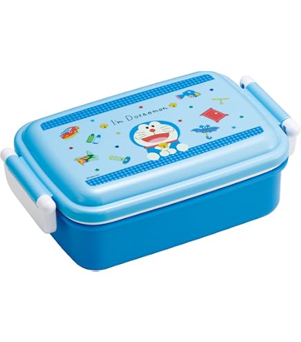 Amazon｜グリーンフラッシュ ドラえもん 弁当箱 抗菌 4点ロック ランチ