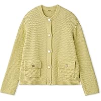 Amazon.co.jp: [ミラオーウェン] 金釦パッチポケットルーズツイード