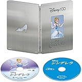 【Amazon.co.jp限定】シンデレラ 4K UHD Disney100 スチールブック [4K ULTRA HD+ブルーレイ] [Blu-ray]
