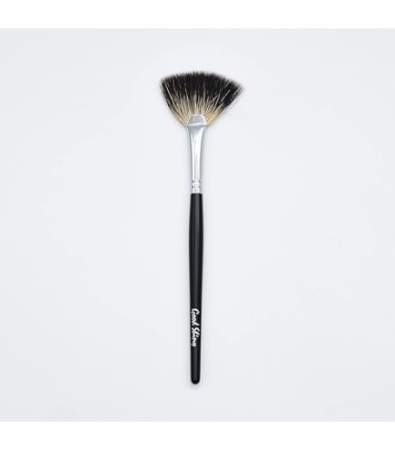 Amazon.co.jp: 化粧筆 熊野筆 モード学園監修 ファンブラシ 山羊毛 KMD