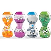 ローラボトル4本 Amazon.co.jp: ラーニングリソーシズ リラックスキラキラボトル