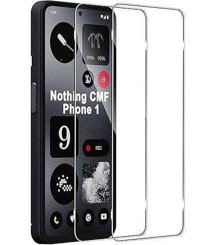 Amazon | 【larfbulroc】Nothing CMF Phone 1 ガラスフィルム 2枚