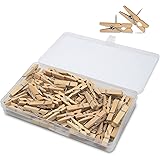 Amazon Co Jp Jiangyuzhuoおしゃれ 押しピン おしゃれ コルクボード ピン こるくぼーど 収納ケース付き 木 画びょうピン 固定用 コルク ボード 掲示板用 ポスター 写真 地図 カレンダー固定に 学校 事務用品 50個の木製クリップ 文房具 オフィス用品