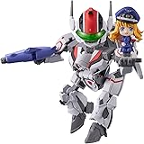 TINY SESSION マクロスF VF-25F メサイアバルキリー(アルト機) with シェリル 約100mm PVC&ABS製 塗装済み可動フィギュア