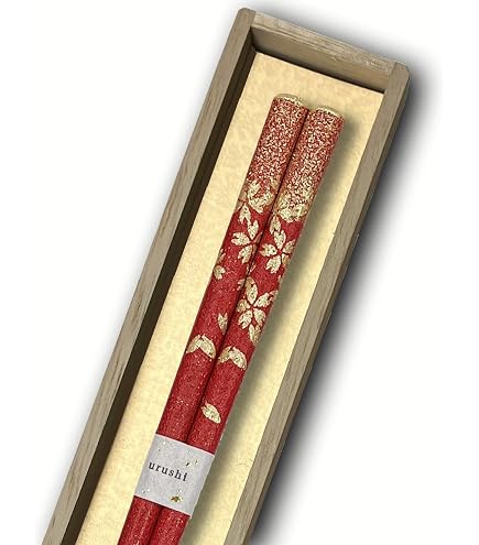 Amazon | ＜華宴輪島塗箸＞▽金箔福寿箸 【桐箱入ギフト包装商品