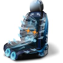 クールシート 車 カーシートクーラー 大型ファン2枚 強力ファン4枚 DC12v Amazon.co.jp: クールシート 車 【2025進化超大風量 無段階調整