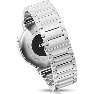 Pinhen 18ミリメートル20ミリメートル22ミリメートル交換バンドpinhen腕時計用ベルトステンレスメッシュメタルスライバンド取り外し交換便利です対応ASUS ZenWatchのモト360ペブル時間ネオライブLG G腕時計都会的なR(18ミリメートル蝶シルバー)