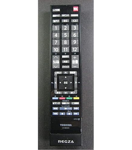 Amazon.co.jp: 東芝（TOSHIBA)純正 LED液晶テレビ・リモコン CT-90340