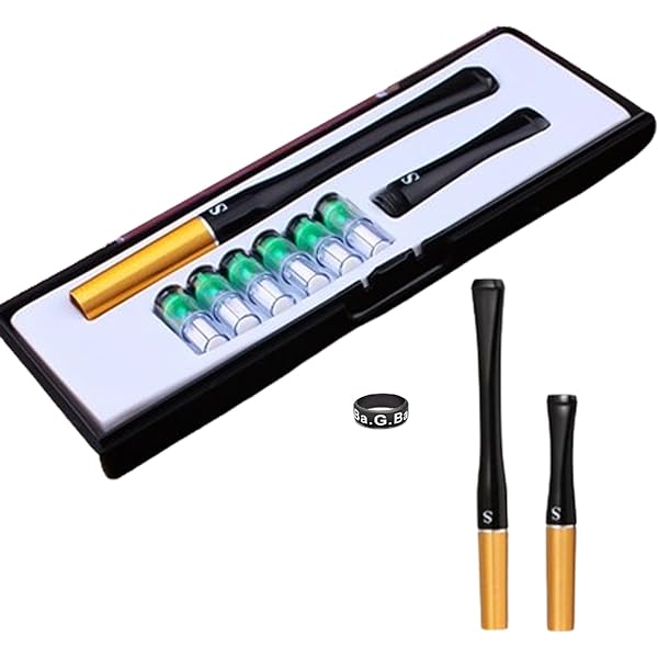 Amazon.co.jp: 喫煙パイプ 交換フィルタ 18個入り SD-27