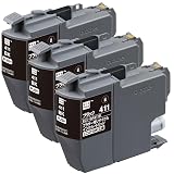 エコリカ LC411BK リサイクルインクカートリッジ ブラック ECI-BR411B 3個セット
