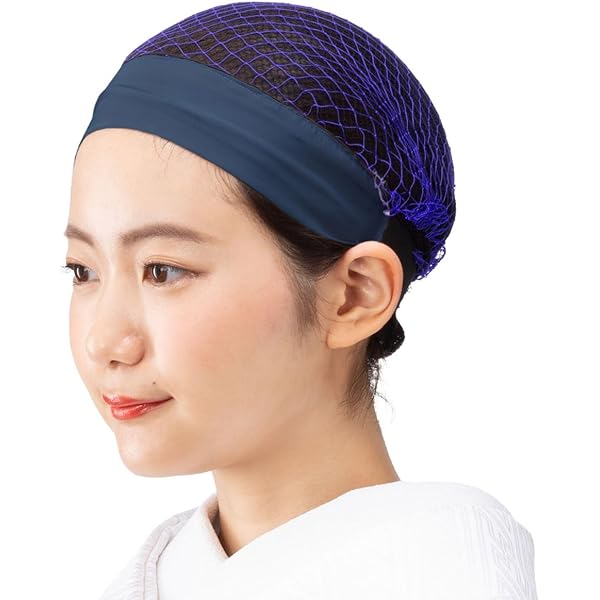 Amazon | [京のみやび] 日本髪用品 かつら下ネット 鉢巻きタイプ