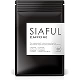 SIAFUL 【 カフェイン 1錠 100mg 1袋10,000mg 】 国内工場 アルギニン 厳選9種 全内容量 1錠 300mg サプリ 錠剤 100錠入