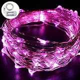 AOLVO文字列ライトインドアとアウトドア10 M / 33フィート100 LED Powered USB経由リモートのクリスマスのベッドルームガーデンパーティーウェディング装飾用(防水)