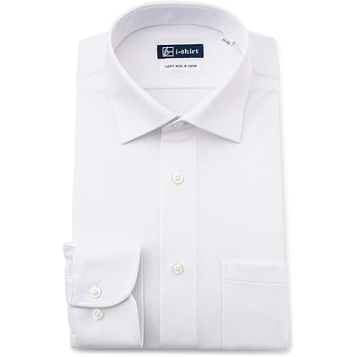 i-Shirt(アイシャツ) i-shirt完全ノーアイロン ストレッチ 超速乾 レギュラーフィット 長袖 アイシャツ ワイシャツ メンズ ノンアイロンメンズ