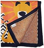 Toby & Company Baby Nygb Safari Collection Lion Blanket Navy 30 x 26 [並行輸入品]