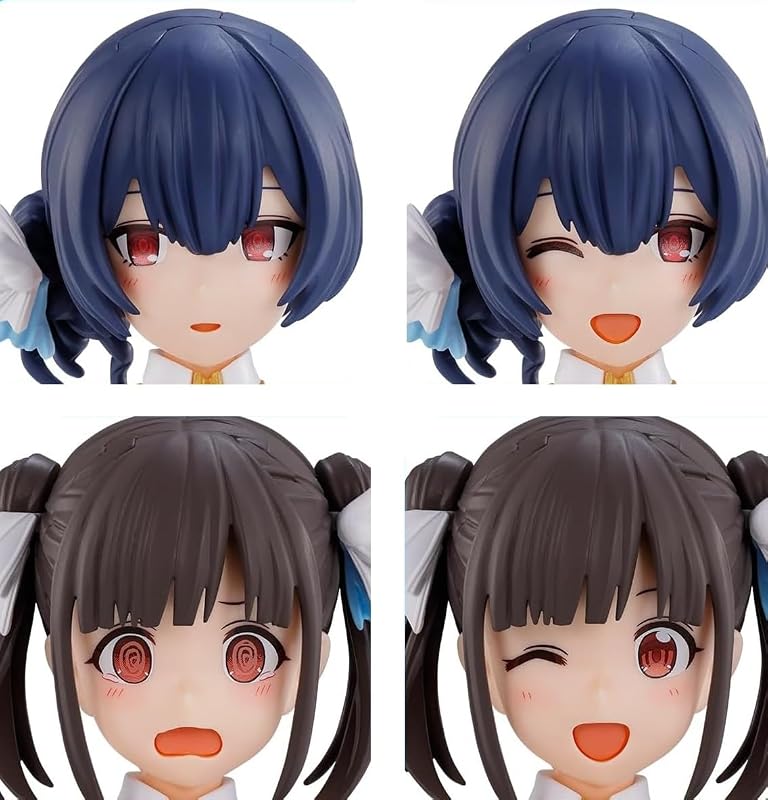 BANDAI SPIRITS(バンダイ スピリッツ) 30MS オプションヘアスタイル&フェイスパーツセット(園田智代子/杜野凛世) 色分け済みプラモデル