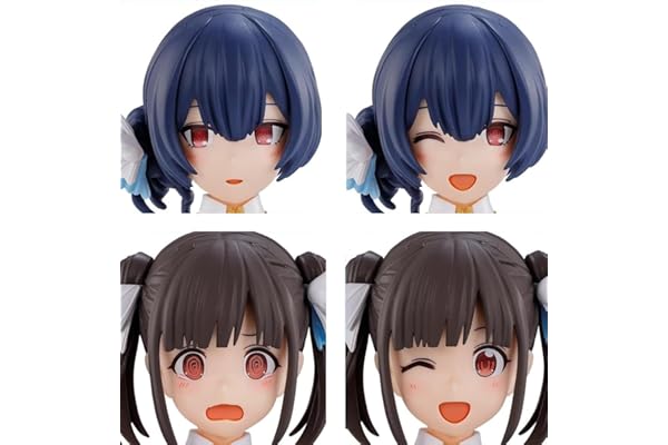 BANDAI SPIRITS(バンダイ スピリッツ) 30MS オプションヘアスタイル&フェイスパーツセット(園田智代子/杜野凛世) 色分け済みプラモデル