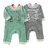 mother goose(マザーグース) カバーオール (70～80cm) キムラタンの子供服 (11523-164) チャコール 80