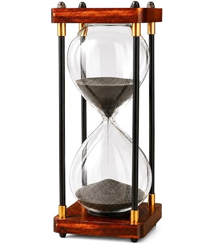 Amazon.co.jp: ヴィンテージ 砂時計 砂時計 装飾 メタル ラブ 刻印