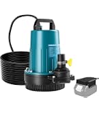 Amazon.co.jp: 水中ポンプ 充電式 マキタ18Vバッテリー互換性 550W