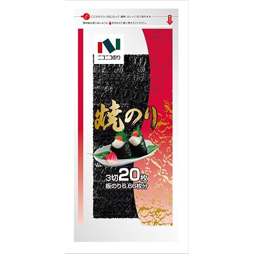 ニコニコのり 韓国産焼きのり