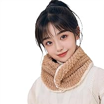 Amazon | [DAIBON] モコモコ暖かい ネックウォーマー レディース