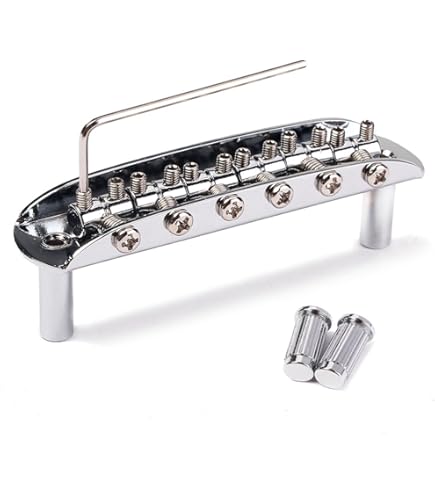 Amazon | Yootones アジャスタブルギターサドルブリッジ フェンダー