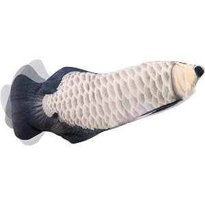 Yidarton ペットおもちゃ 猫玩具 猫用ぬいぐるみ 犬 子供おもちゃ 電動魚おもちゃ 電気猫用おもちゃ USB充電…