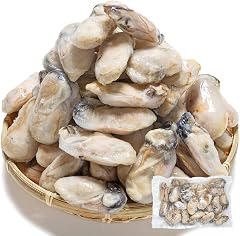 【Amazon.co.jp限定】訳アリむき身牡蠣1kg（サイズ不揃い) 大容量