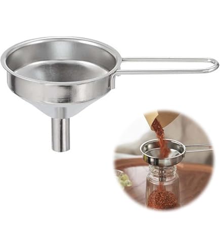 Amazon.co.jp: じょうご ステンレス製 ロート ボトル 漏斗 広口漏斗