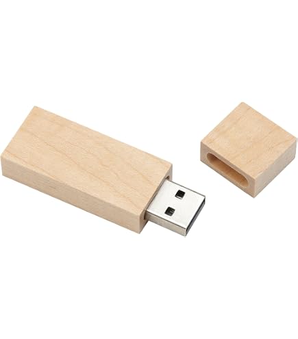 Amazon.co.jp: 木製フラッシュドライブ 128MB (128GB) USB2.0 高速