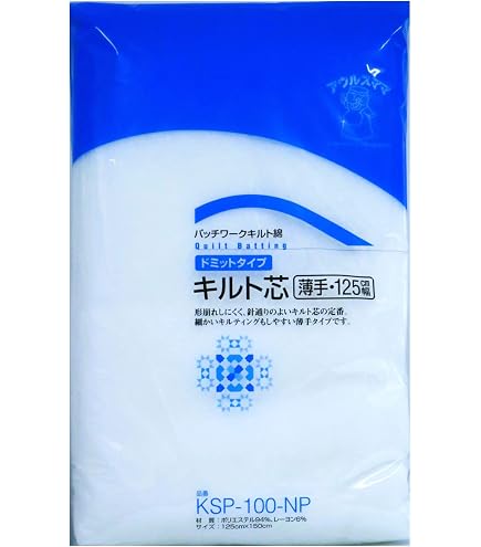 Amazon | バイリーン キルト綿 厚さ標準 片面接着 20m巻 MKM-1