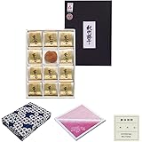 味覚庵 高級 梅干し 至宝 12粒 ＋ 風呂敷 ギフト セット 紀州一粒梅 贈答 進物 梅干し お歳暮 プレゼント omotenasi賞味期限シール