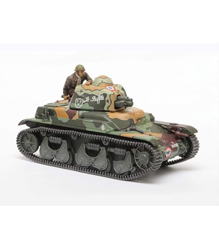 Amazon | モンモデル 1/35 フランス軽戦車 ルノーFT T.S.F 通信戦車