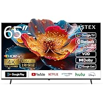 Amazon.co.jp: ASTEX 65V型 4K チューナーレス スマートテレビ Google
