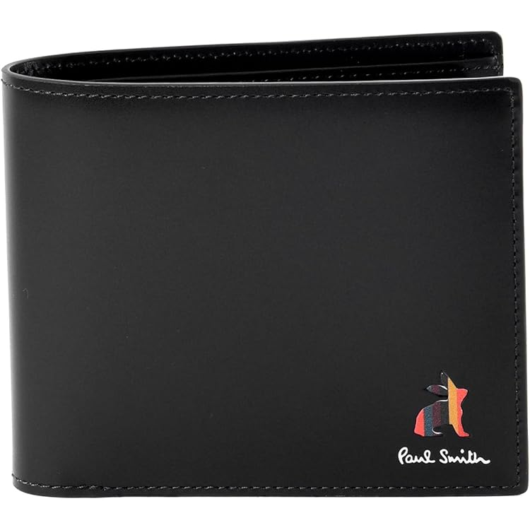 【美品✨️】ポール・スミス 2つ折り財布 マーケトリー ストライプラビット 黒 Amazon.co.jp: [ポールスミス] [名入れ可] 二つ折り財布 ミニ財布 ミニ
