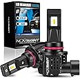 NOVSIGHT HB4 55W 12000LM 6500K 無極性 LEDヘッドライト 新車検対応 高品質LEDチップ搭載 高輝度 DC9-32V 360°発光 2個セット