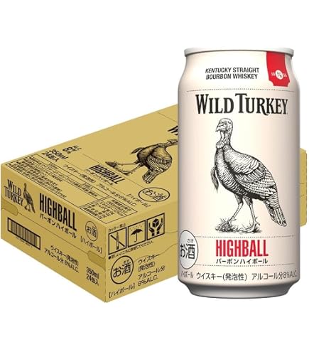 Amazon.co.jp: Wild Turkey ワイルドターキー バーボンハイボール 8度