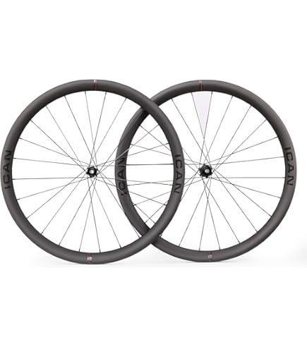Amazon | ICAN AERO 50ディスク 1430g ライトカーボン ロード