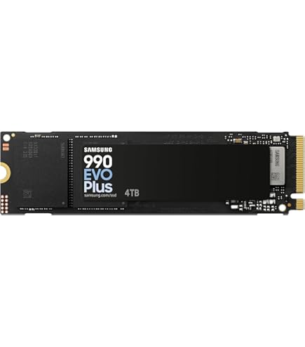SAMSUNG 990 PRO SSD 4TB PCIe 4.0 M.2 2280 Internal Solid State