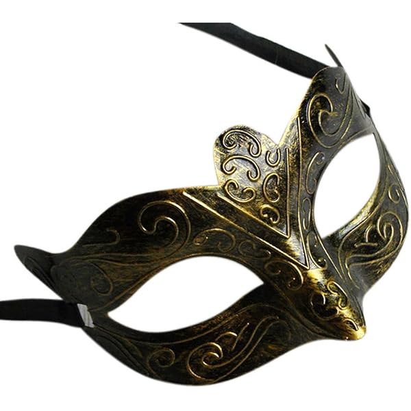 Amazon.co.jp: マスカレード 仮面 樹脂 お面 ピエロ 仮面舞踏会