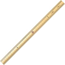 Amazon.co.jp: 三友教材 竹尺 20cm 細巾 薄手 SAN10732 : ホビー