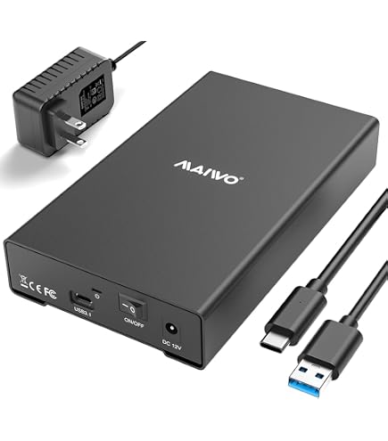 Amazon.co.jp: MAIWO 外付けハードドライブエンクロージャ 1 3.5インチ