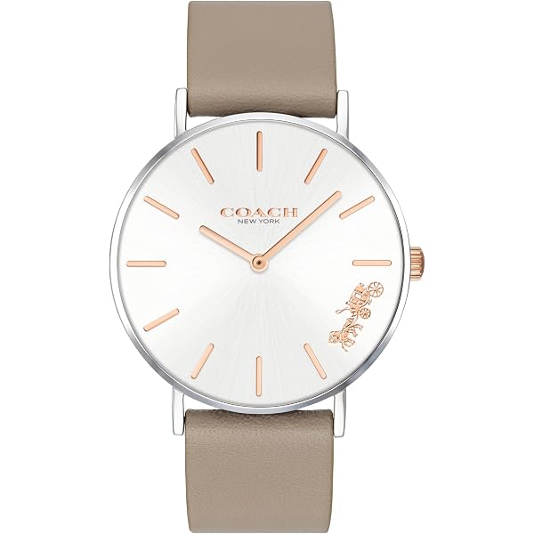 Amazon.co.jp: COACH(コーチ)腕時計レディースケイディ四角レザー時計