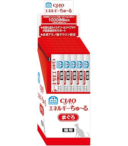 チャオ (CIAO) 猫用おやつ エネルギーちゅ～る まぐろ味