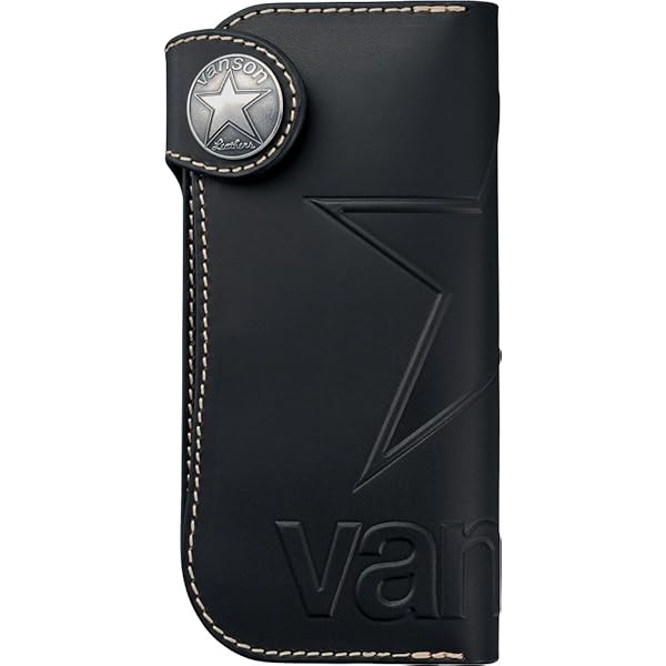 Amazon | VANSON バンソン 2つ折りウォレット 日本製 VP-115-02