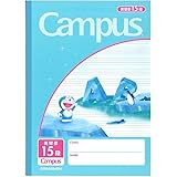 ショウワノート ドラえもん キャンパスノート 用途別 B5判 英習罫 15段 10冊パック 青 DCC-F15*10