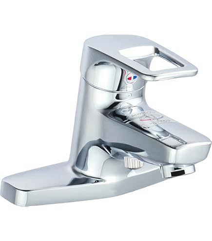 Amazon | TOTO 洗面用水栓 シングル混合水栓(台付き2穴) 寒冷地向け