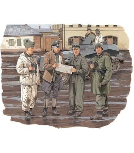 Amazon | ドラゴン 1/35 WW.II ドイツ武装親衛隊 戦車兵 タンククルー