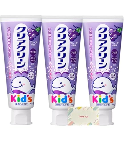 Amazon | クリアクリーンキッズ グレープ 70g | クリアクリーン